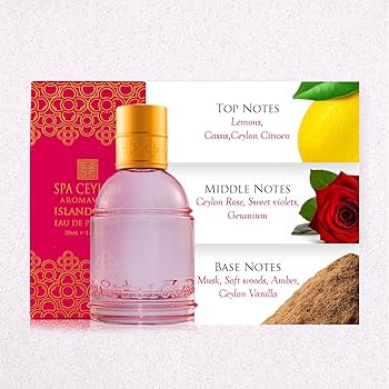 Buy SPA CEYLON Island Rose Eau de Perfume | Luxury Perfume Spray