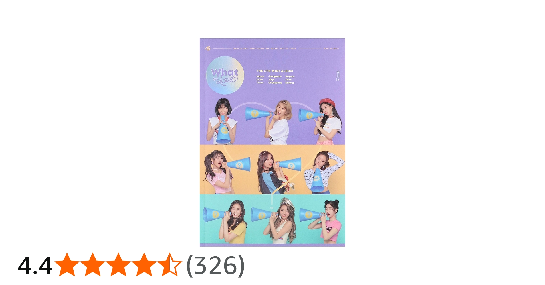 Amazon.co.jp: TWICE 5thミニアルバム - WHAT IS LOVE? (ランダム