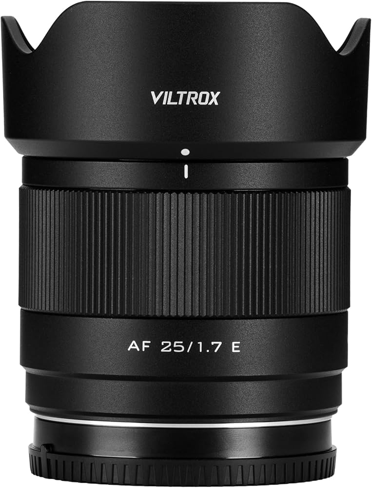 Amazon.co.jp: VILTROX AF 25mm F1.7 E レンズ ソニー Eマウント 小型