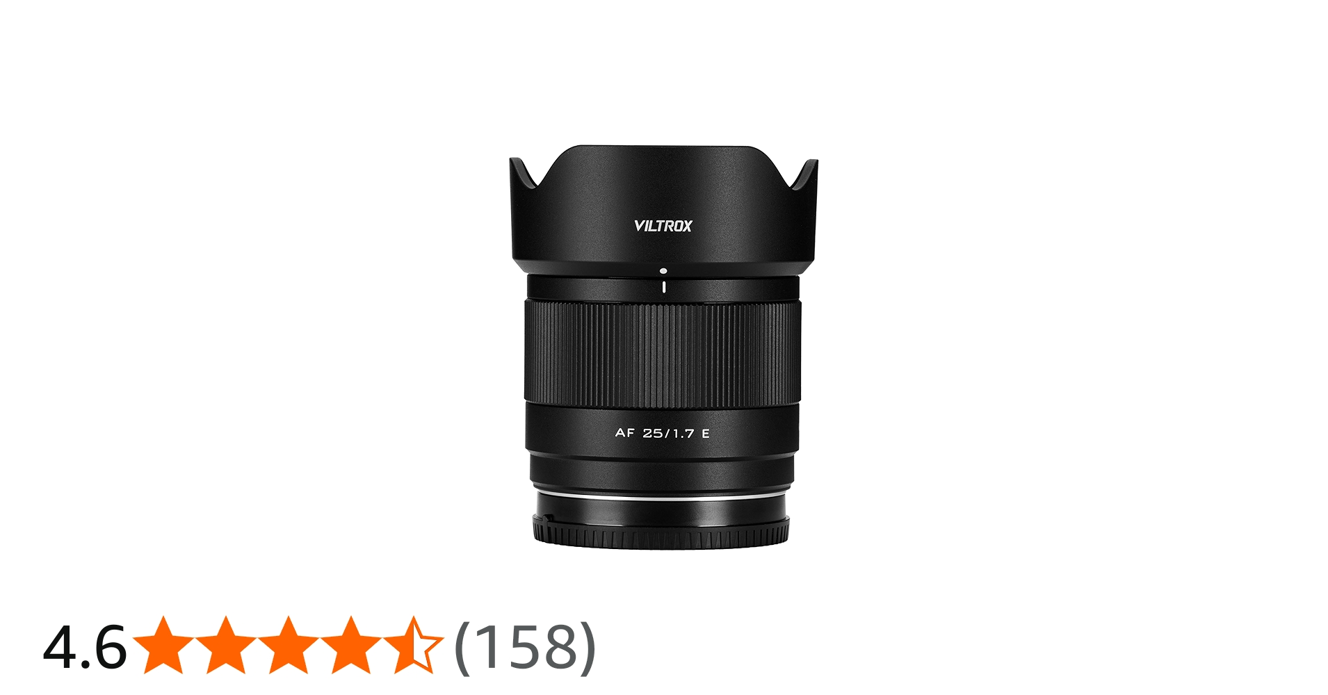 Amazon.co.jp: VILTROX AF 25mm F1.7 E レンズ ソニー Eマウント 小型