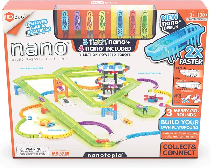 Amazon.co.jp: HEXBUG (ヘックスバグ) フラッシュナノナノトピア