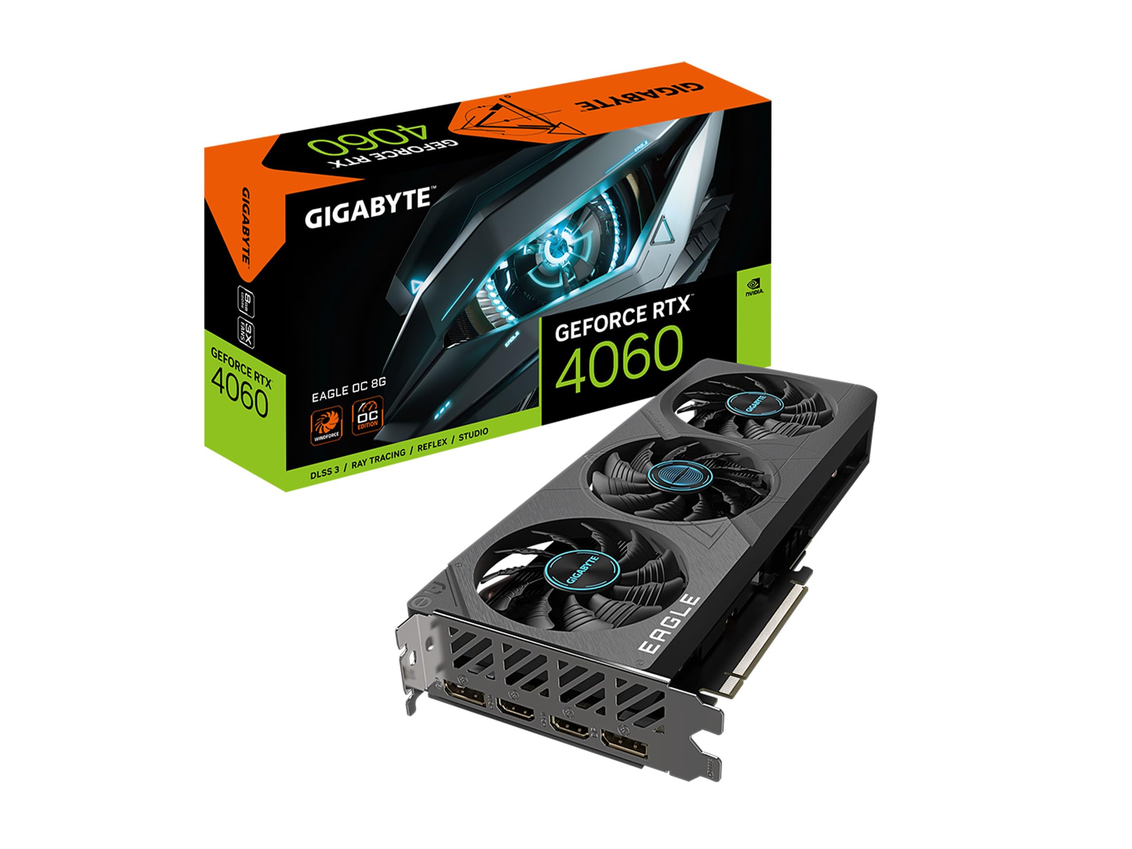 Amazon.com: Gigabyte GeForce RTX 4060 Eagle OC 8G Graphics Card