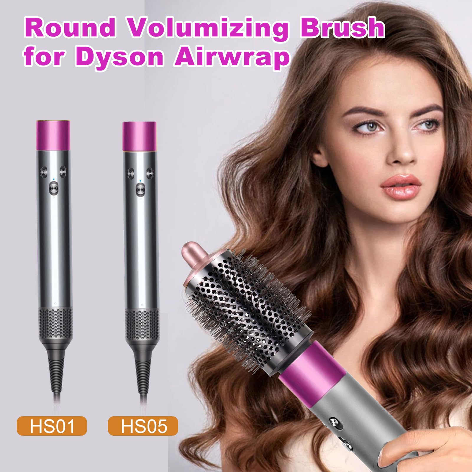 Amazon.co.jp: エアラップHS05 /HS01用ダイソン用ラウンドボリューム