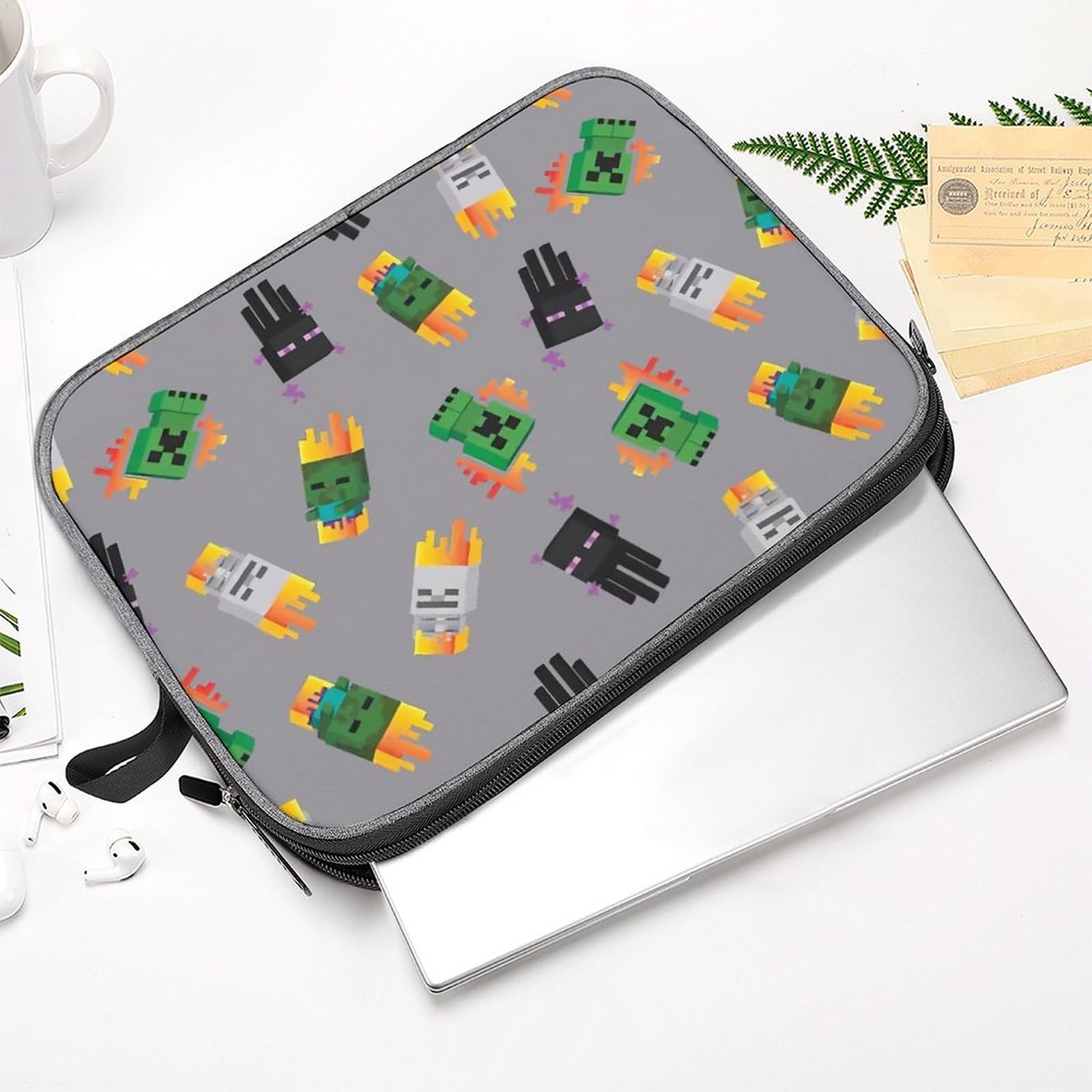 Amazon.co.jp: マイクラ タブレットケース パソコンケース 耐衝撃撥水