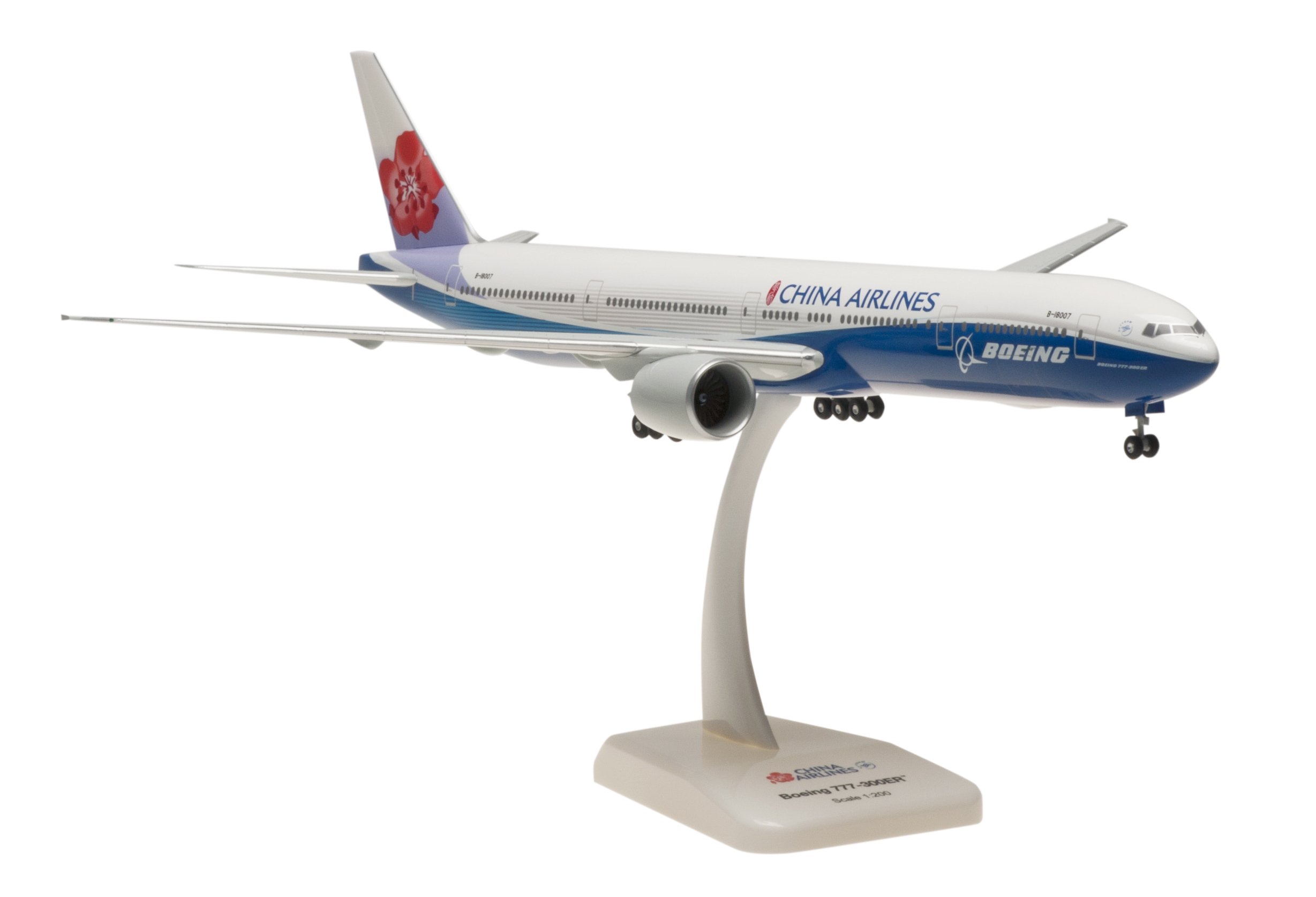 チャイナエアライン 1/200 ホーガン 中国国際航空 777-300ER 模型