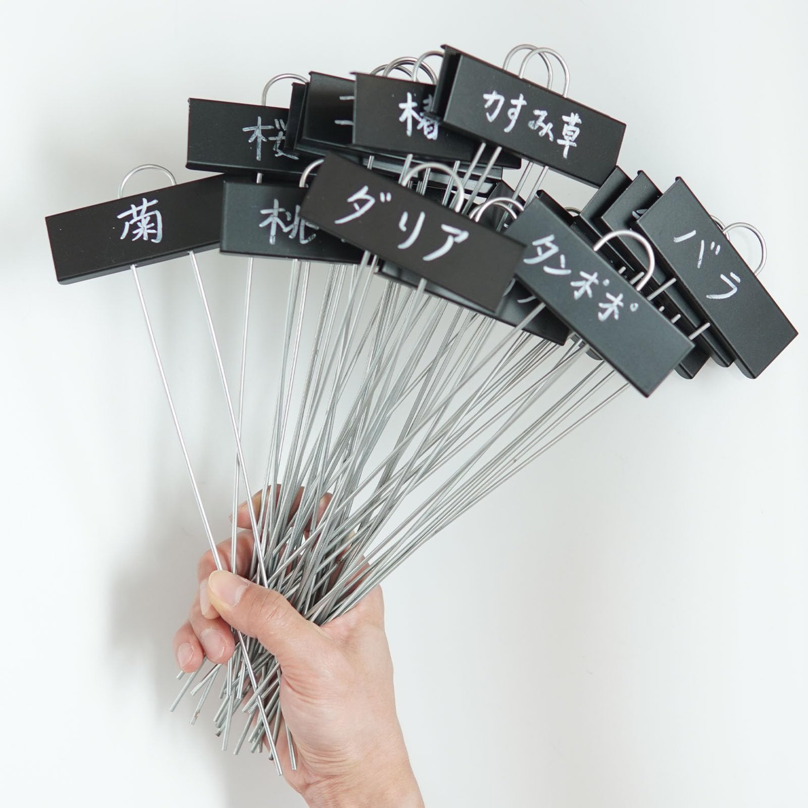 Amazon.co.jp: Niesporek 園芸ラベル 園芸ネームプレート 30個 金属製