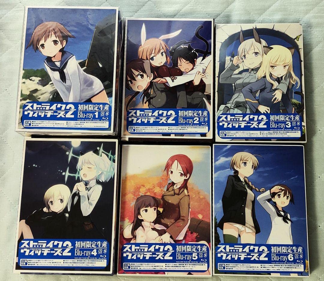 Amazon.co.jp: ストライクウィッチーズ2 1～6巻 Blu-ray 初回生産限定