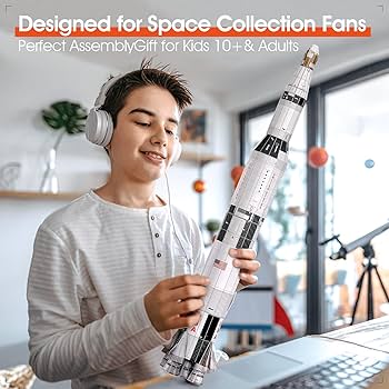 Amazon.com: NASA Apollo Saturn V 3D Puzzles for Adults Kids Space