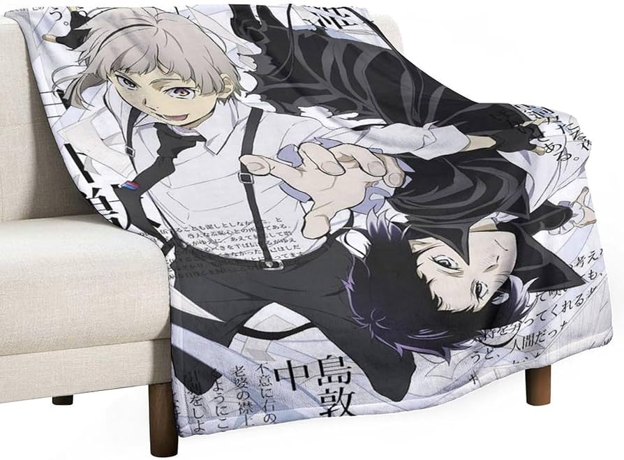 Amazon｜文豪ストレイドッグス 芥川 龍之介 中島 敦 芥敦 毛布