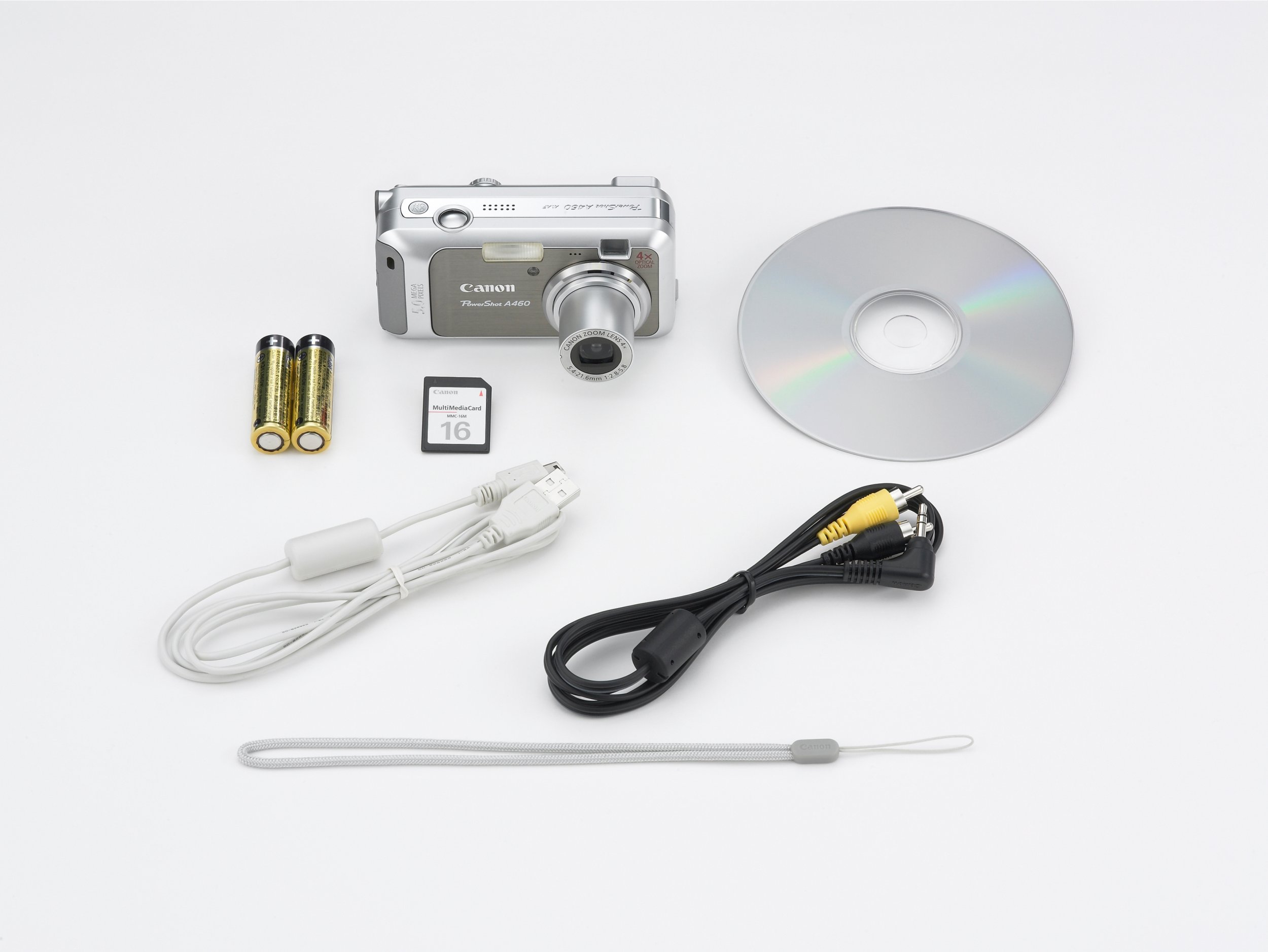 Amazon.com : Canon PowerShot A460 5.0MP Digital Camera with 4x