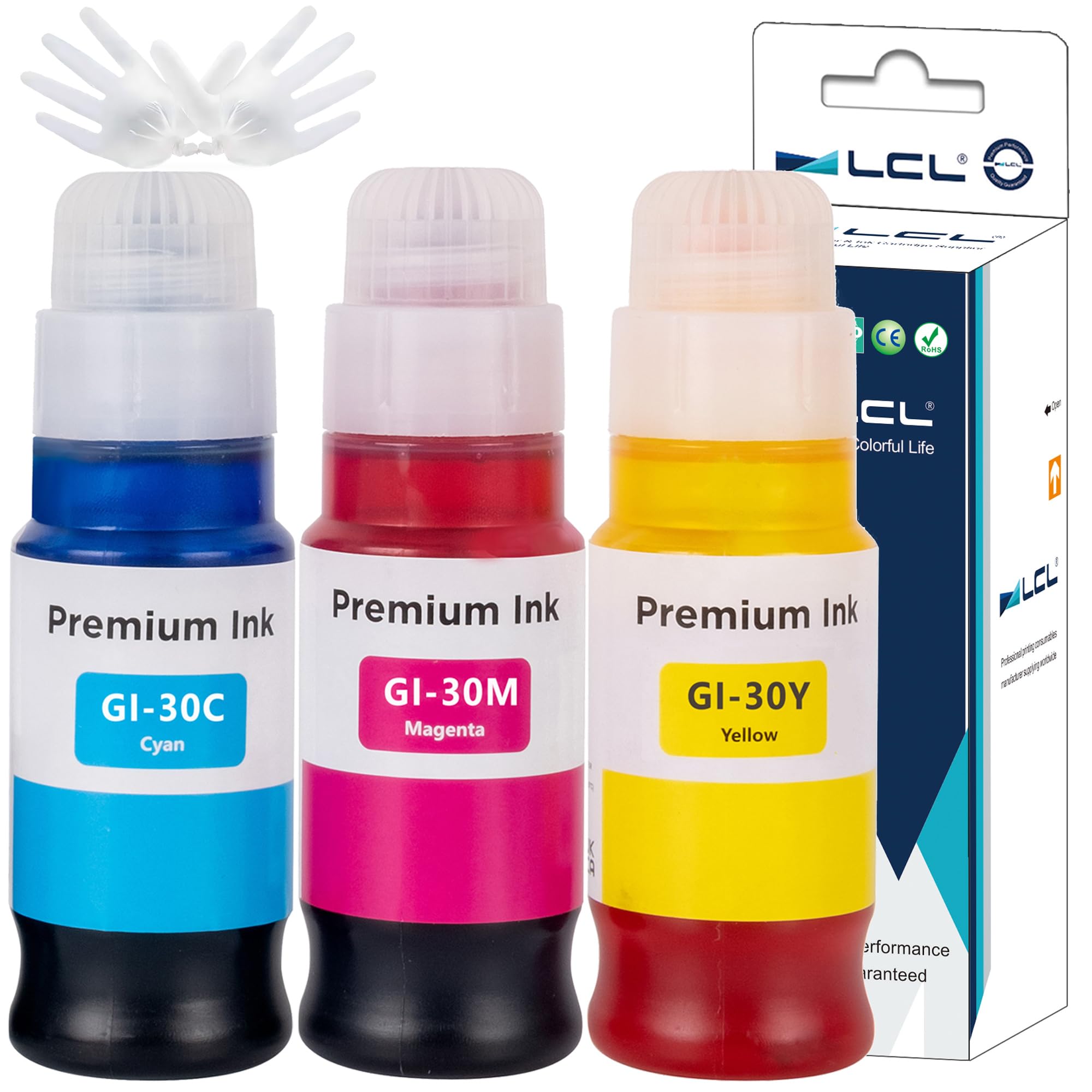 Amazon.co.jp: LCL Canon用 キャノン用 GI-30 GI-30C GI-30M GI-30Y