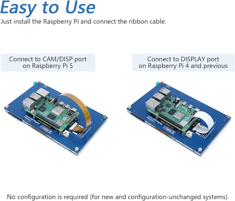 Amazon.co.jp: Freenove 7 インチ タッチスクリーン モニター