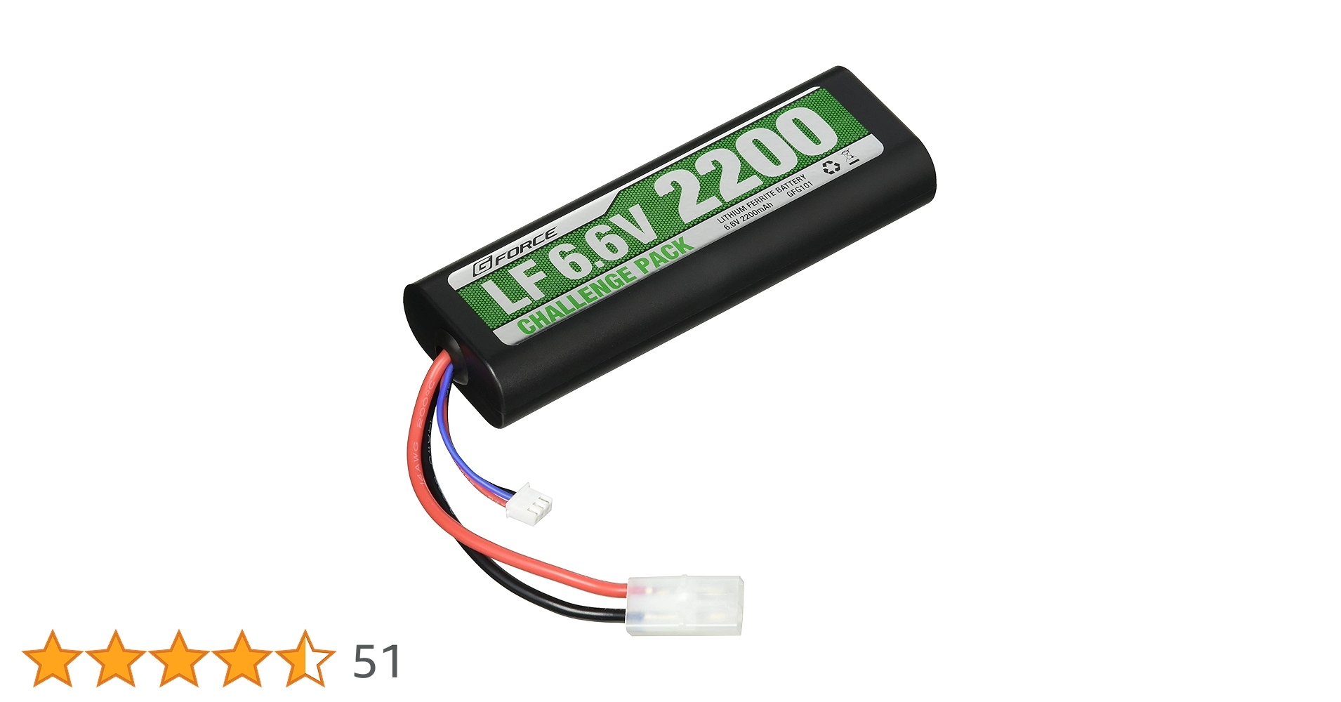 Gフォース LiFeバッテリー 未使用 2個 Gフォース LiFeバッテリー 未