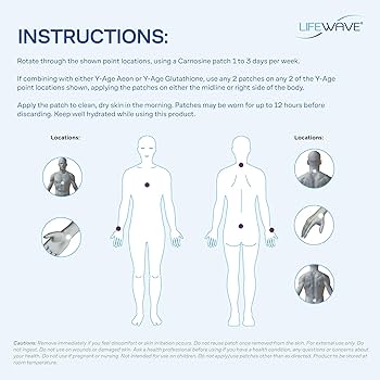 Amazon.com: LifeWave Y-Age Carnosine Patches - Patented Form of