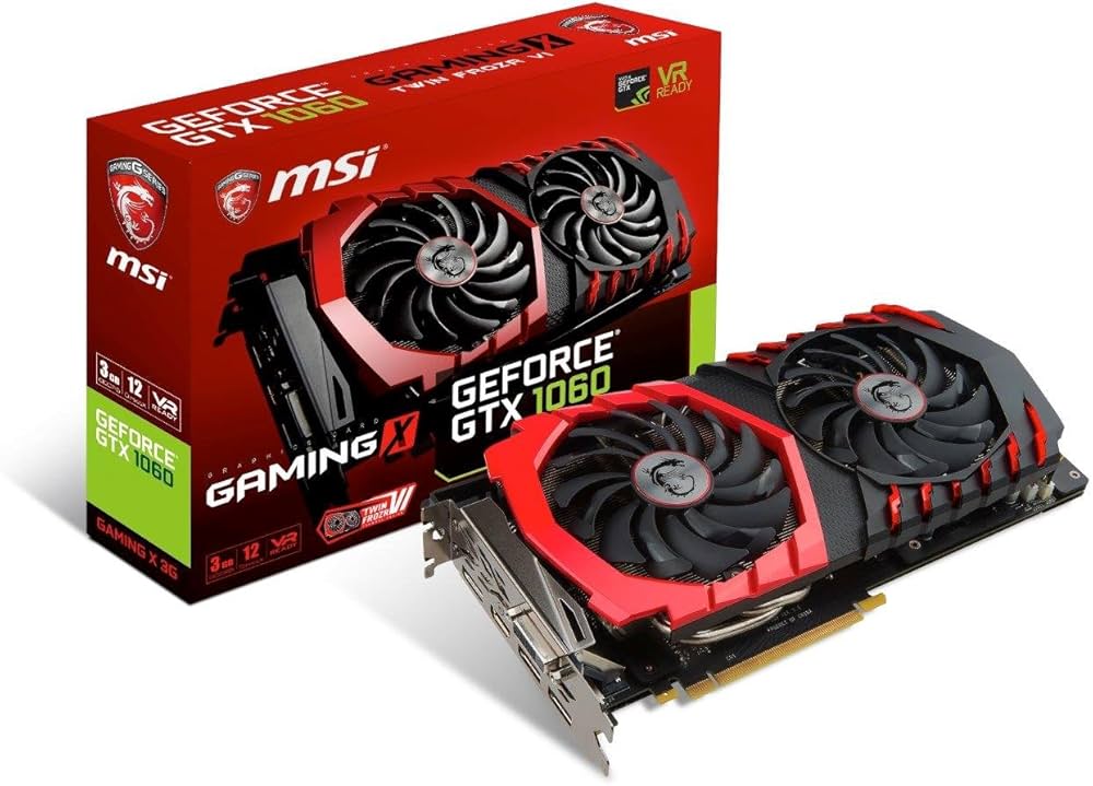 Amazon.in: Buy MSI GeForce GTX-1060 3GB GDDR5 PCI-e Graphics Card