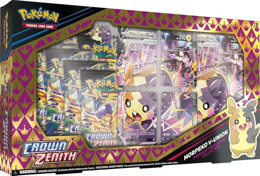 Pokemon: Morpeko V-Union Premium Treasures Collection | Amazon.com.br