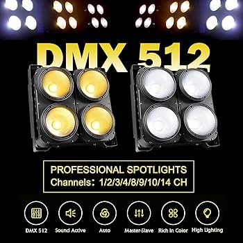 Amazon.com: XFALIGHTS COB Stage Lights, 400W LED Par Light, 3500K