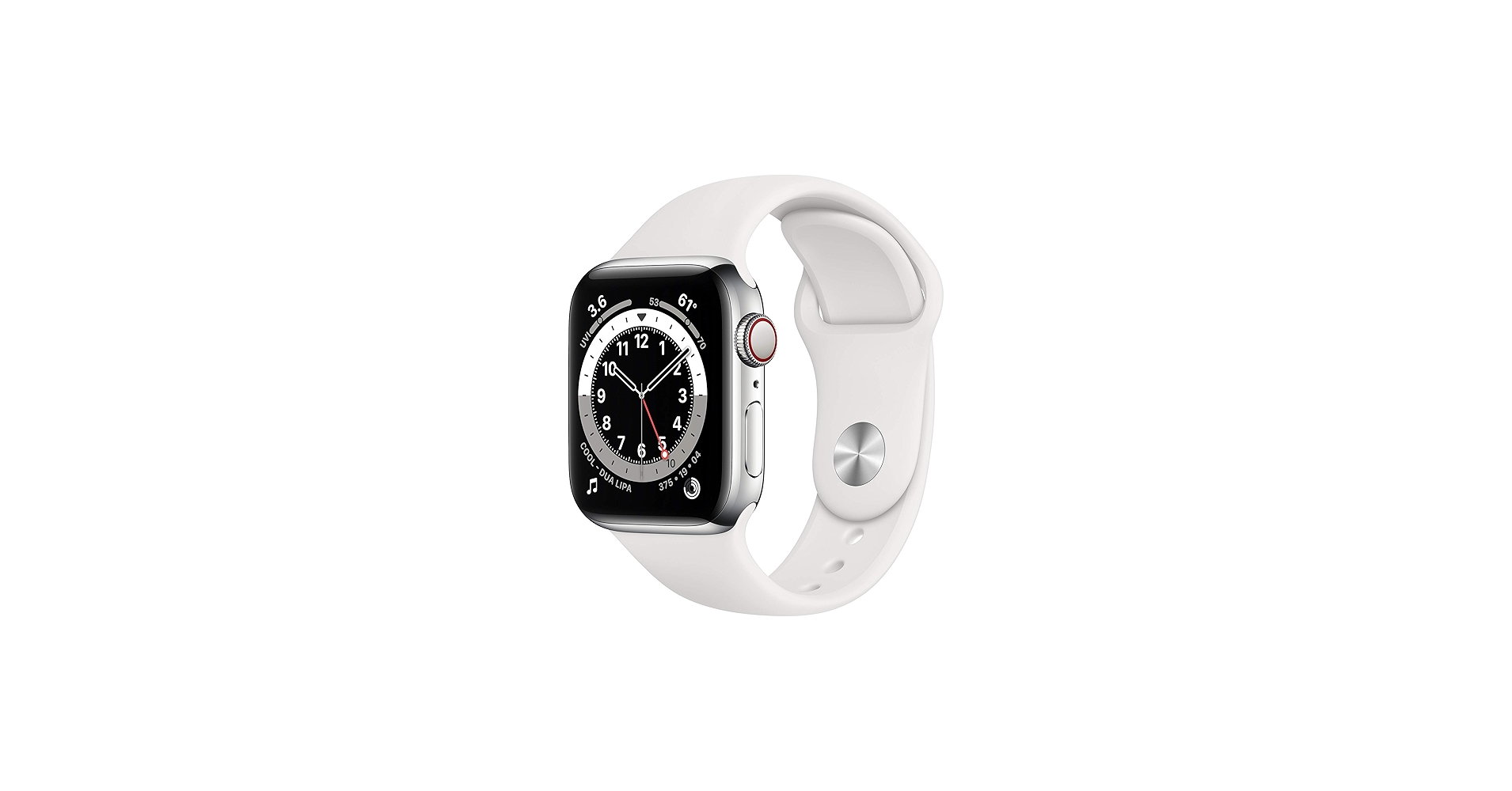 Amazon.com: Apple Watch Series 6 (GPS + Cellular, 40mm) - Silver