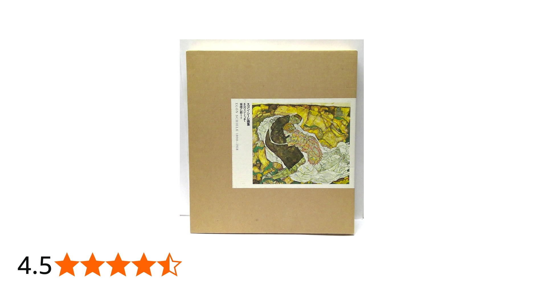 美品】1983年の初版 エゴン・シーレ画集 27×29×3cm 大型判 美品】1983