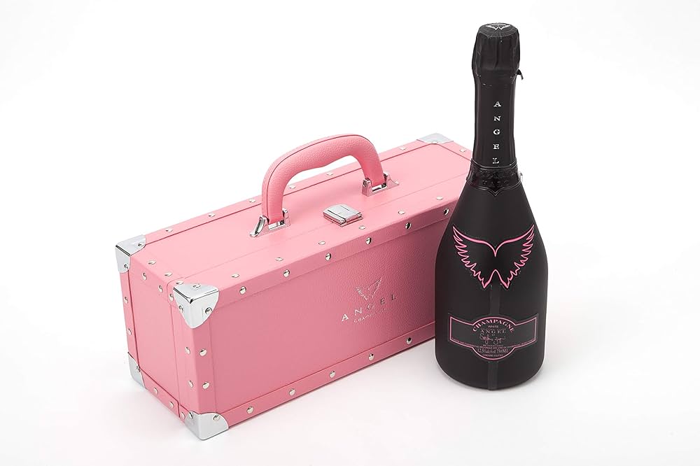 Amazon.co.jp: ANGEL CHAMPAGNE NV Brut HALO Pink エンジェル