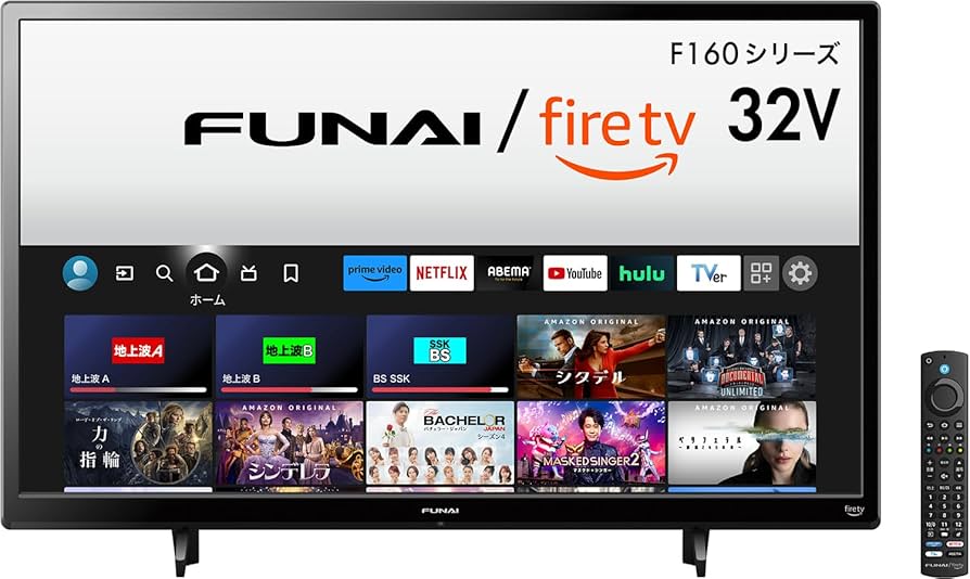 Amazon.co.jp: フナイ FUNAI 32V型 Fire TV搭載 液晶スマートテレビ