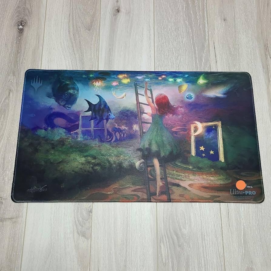 Amazon | MTG プレイマット 明晰夢 Nils Hamm サイン&シリアルナンバー