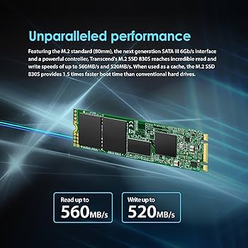 Amazon.com: Transcend MTS830 512GB M.2 2280 SATA III SSD with Dram