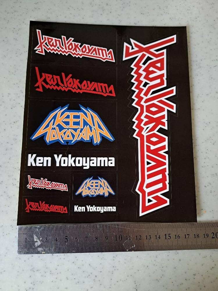 Amazon.co.jp: ken yokoyama ステッカー 横山健 : 文房具・オフィス用品