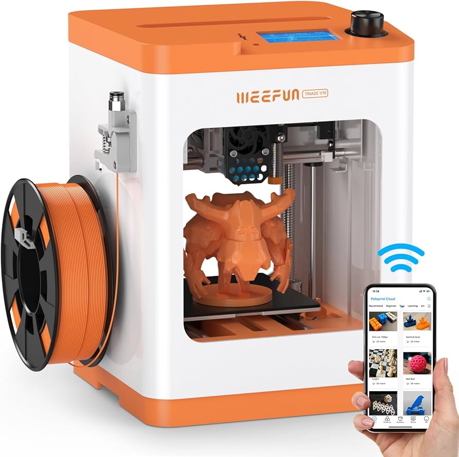 Amazon | WEEFUN 3dプリンター 完全組立式 、自動ベッドレベリング機能