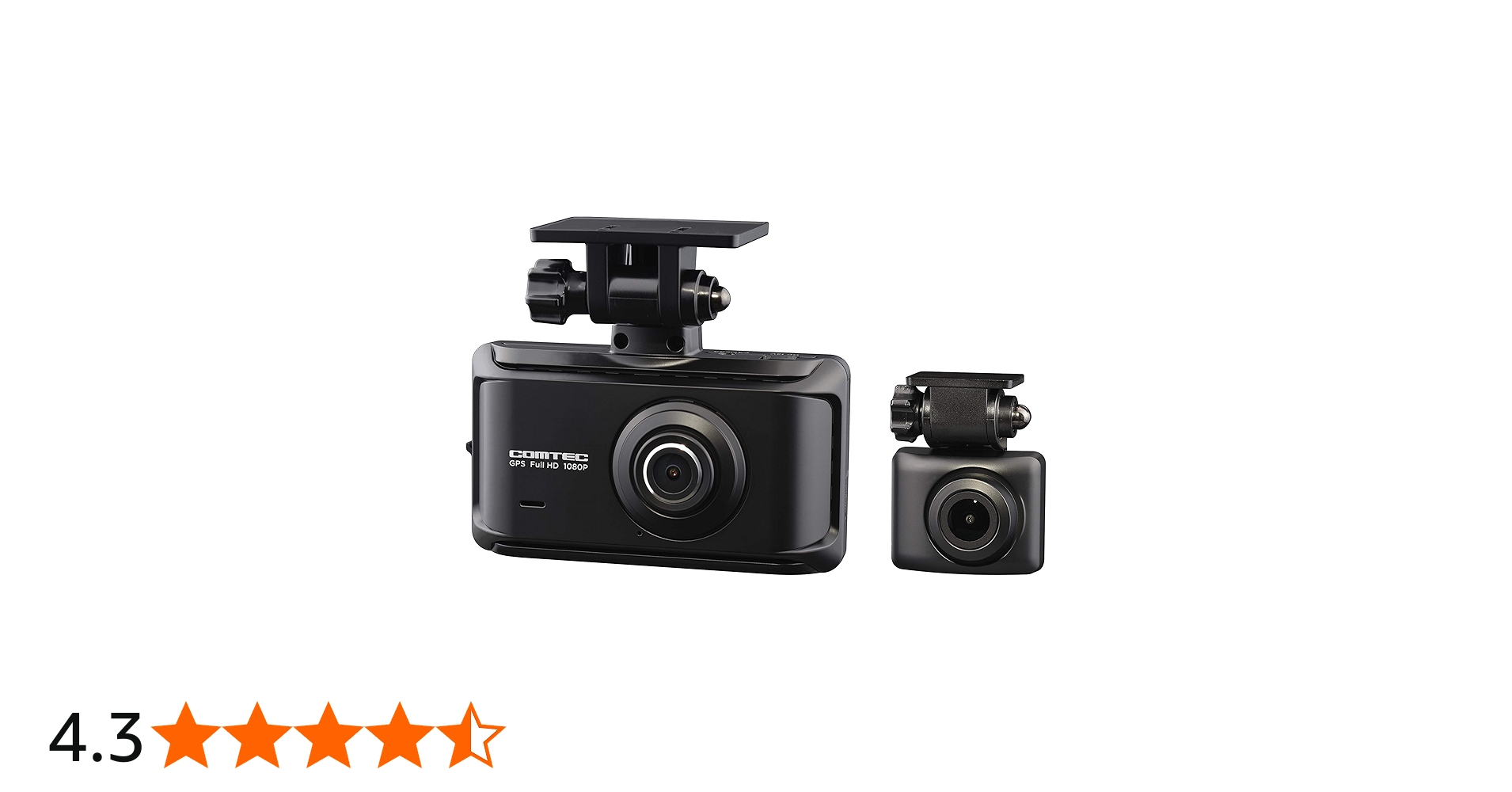 Amazon | コムテック 日本製 3年保証 ZDR035 前後2カメラ 前後200万