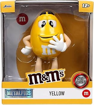 Amazon | JADA TOYS M&M's イエロー メタルフィギア エムアンドエムズ