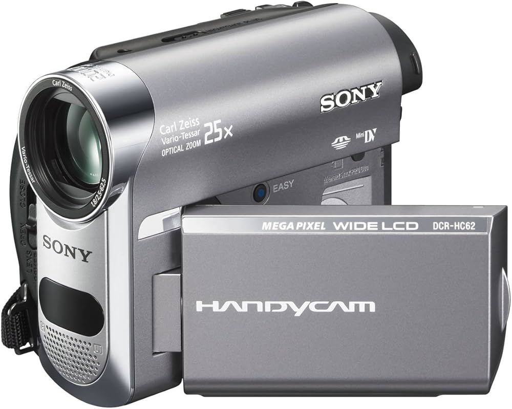 Sony DCR-HC62 Camcorder (MiniDV, 25x Optical Zoom, 6.9 cm (2.7