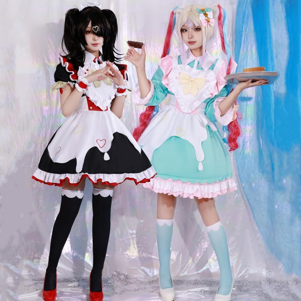 Amazon | [Sheruan] 超てんちゃん コスプレ あめちゃん メイド服