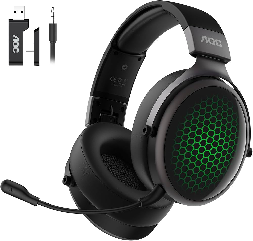 Amazon.co.jp: 【AOCゲーミングヘッドセット】7.1ch・50mmドライバー