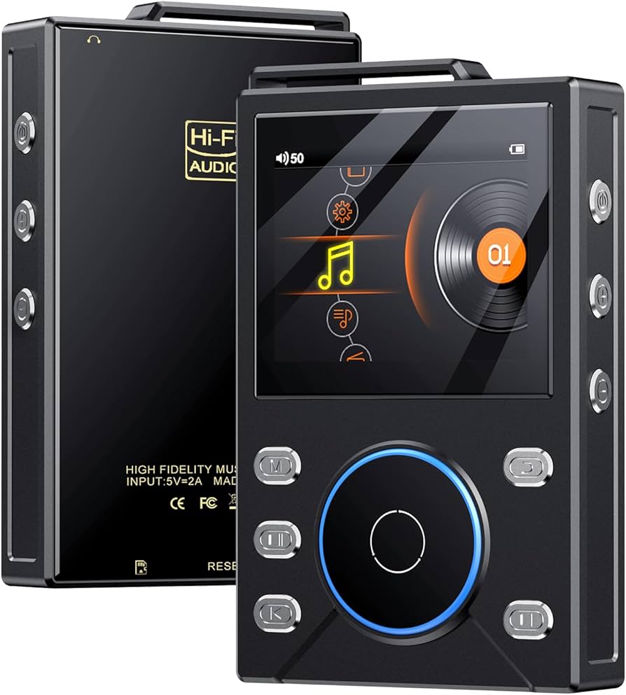 Amazon.co.jp: MP3プレーヤーBluetooth5.4対応 音楽プレーヤー【HIFI