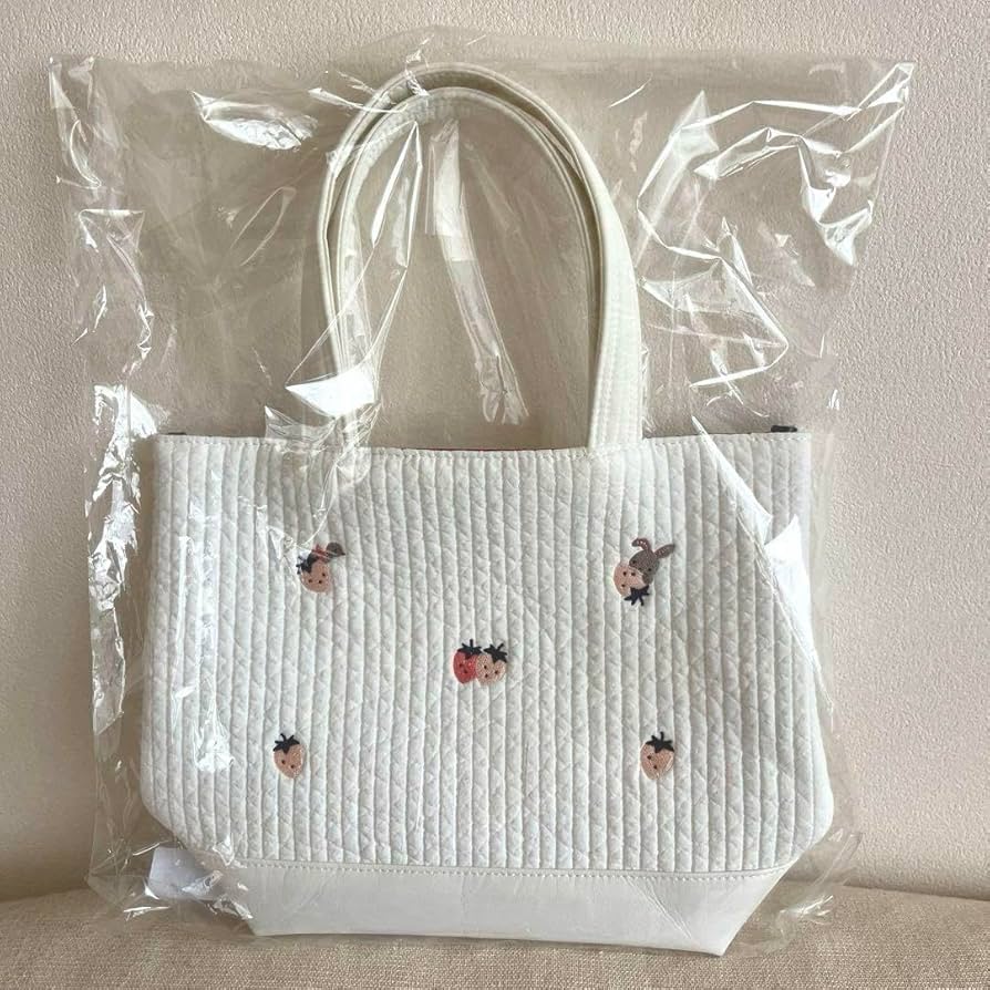 Amazon.co.jp: ピオヌンナル ファミリア move ホワイト トートバッグ