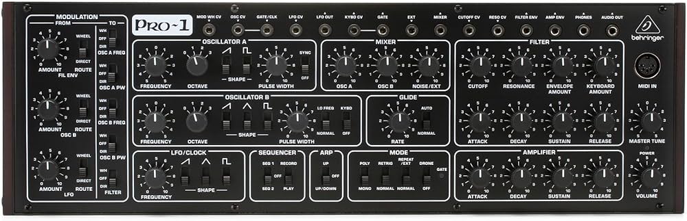 Behringer Synthesizer (PRO-1) : Amazon.ca: Musical Instruments