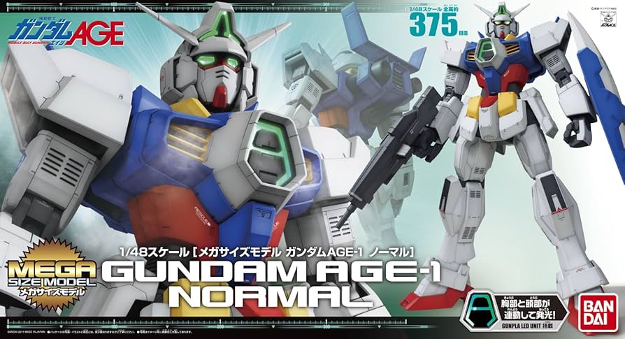 Amazon | MEGA SIZE MODEL 1/48 AGE-1 ガンダムAGE-1 ノーマル (機動