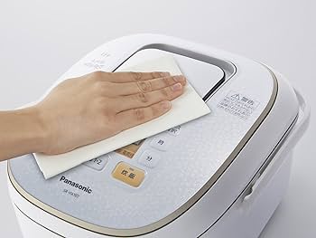 Amazon | パナソニック 炊飯器 5.5合 IH式 大火力おどり炊き スノー