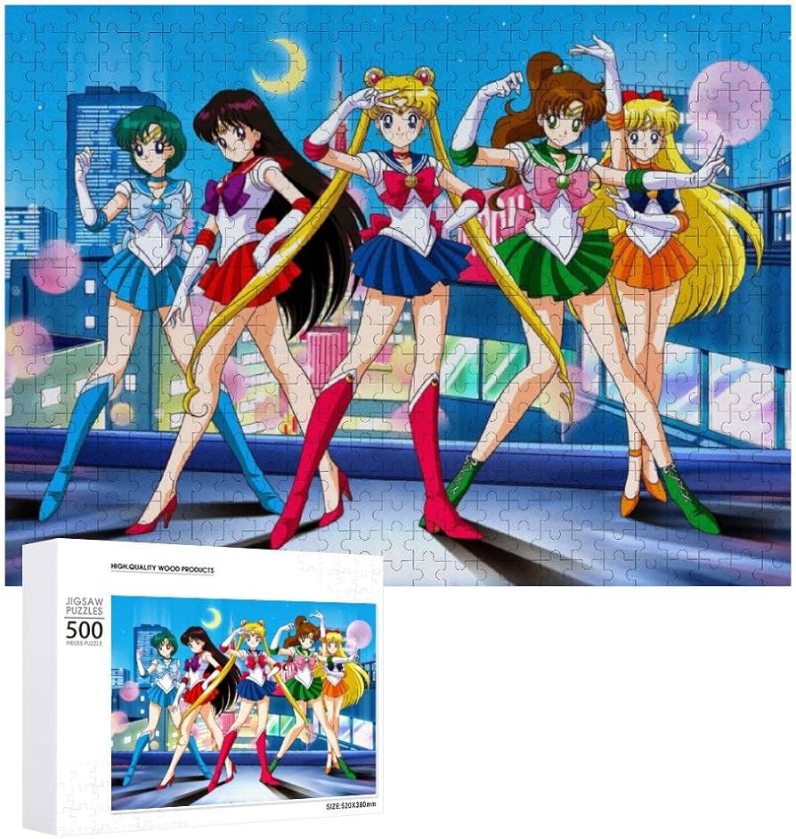 Amazon.co.jp: 美少女戦士セーラームーン パズル ジグソーパズル 木製