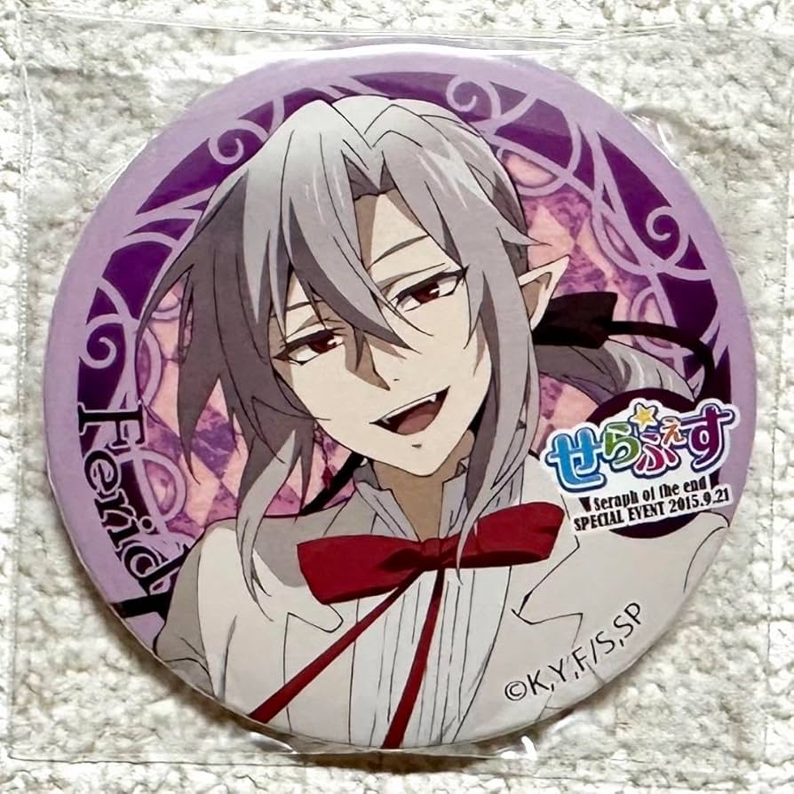 終わりのセラフ WIT STUDIO 原画 缶バッジ フェリド 【公式通販】