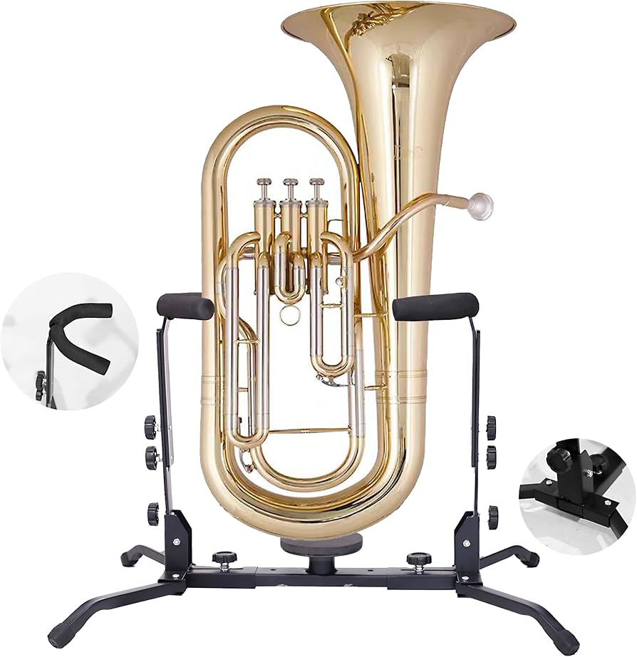 Amazon.co.jp: WHELPAW 調節可能なチューバスタンドホルダー – 丈夫