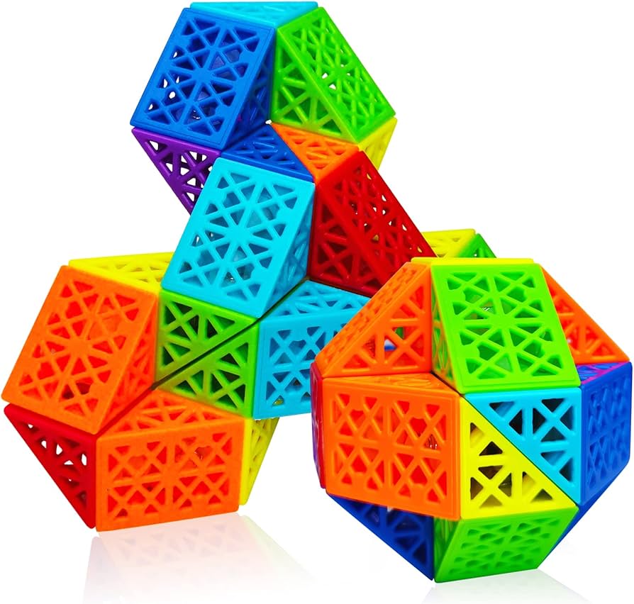 Amazon | MIKAILE スネークキューブ 24 ピース マジックスネーク