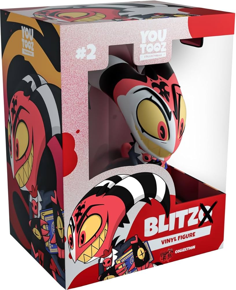 Amazon.com: Youtooz Helluva Boss Blitzo 4.3-Inch Vinyl Figure