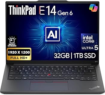 Amazon.com: Lenovo ThinkPad E14 Gen 6 14