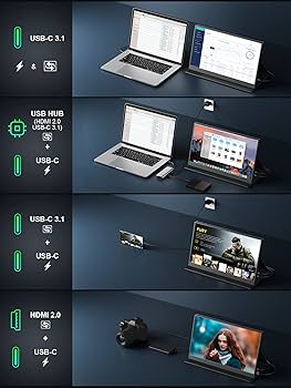 Amazon.co.jp: MAGICRAVEN モバイルモニター 17.3インチ 4K 3840*2160