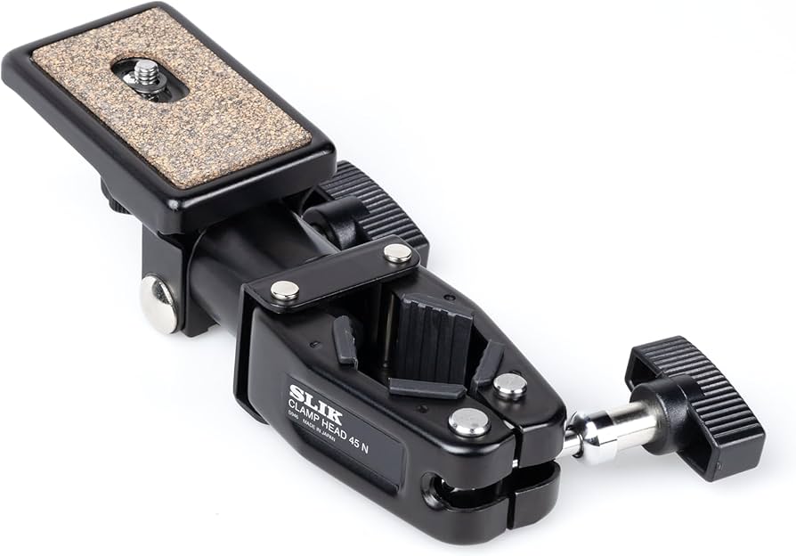 Amazon | SLIK 三脚アクセサリ クランプヘッド45 N パイプ径35-45mm 耐