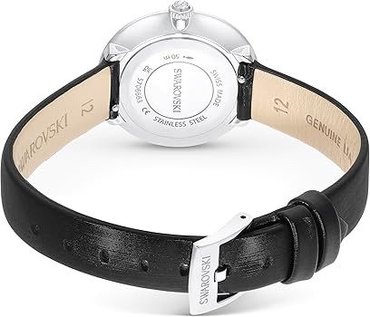 Amazon.com: Swarovski Matrix Tennis Watch, Swiss Made, Leather