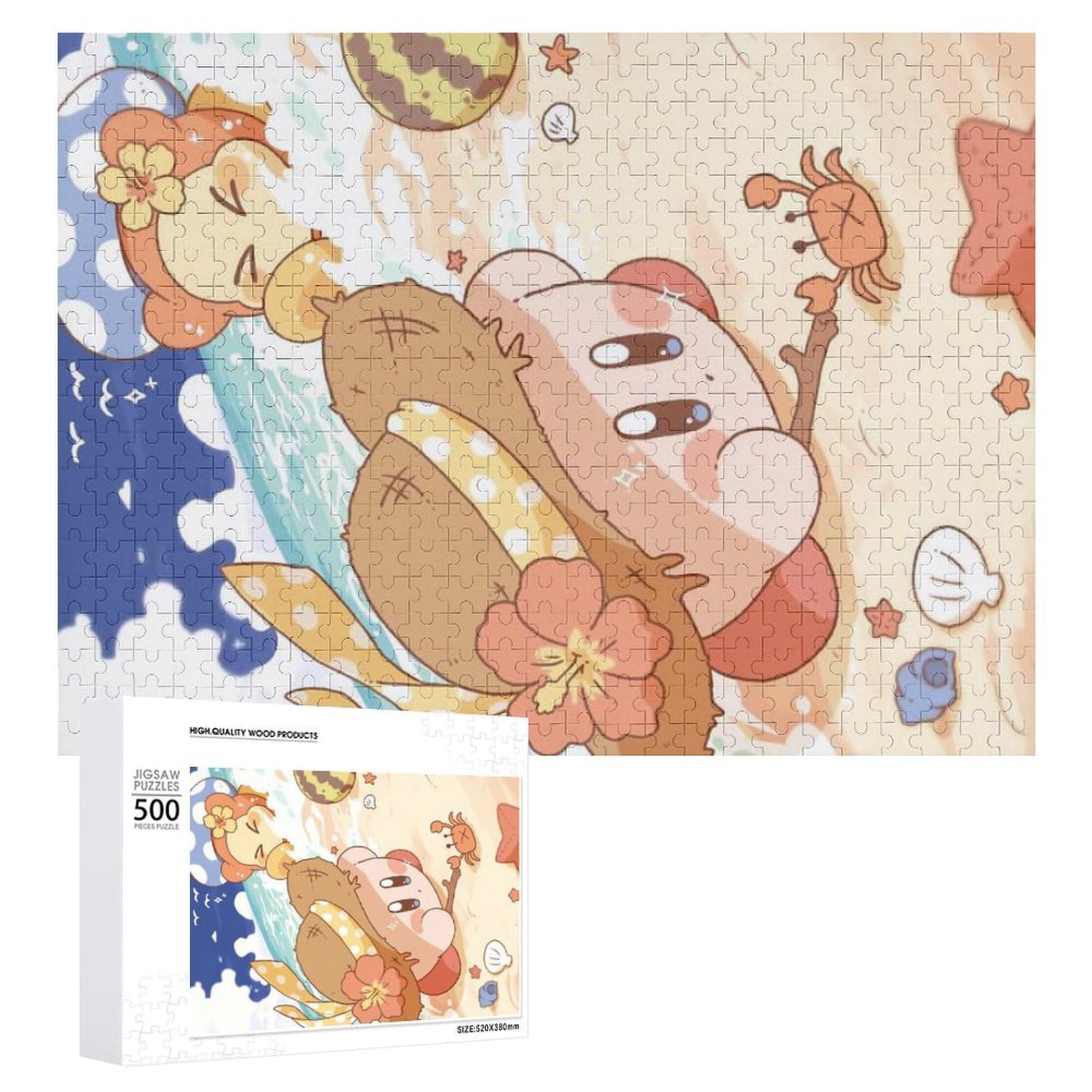 Amazon.co.jp: 星のカービィ ジグソーパズル 500ピース 1000ピース木製