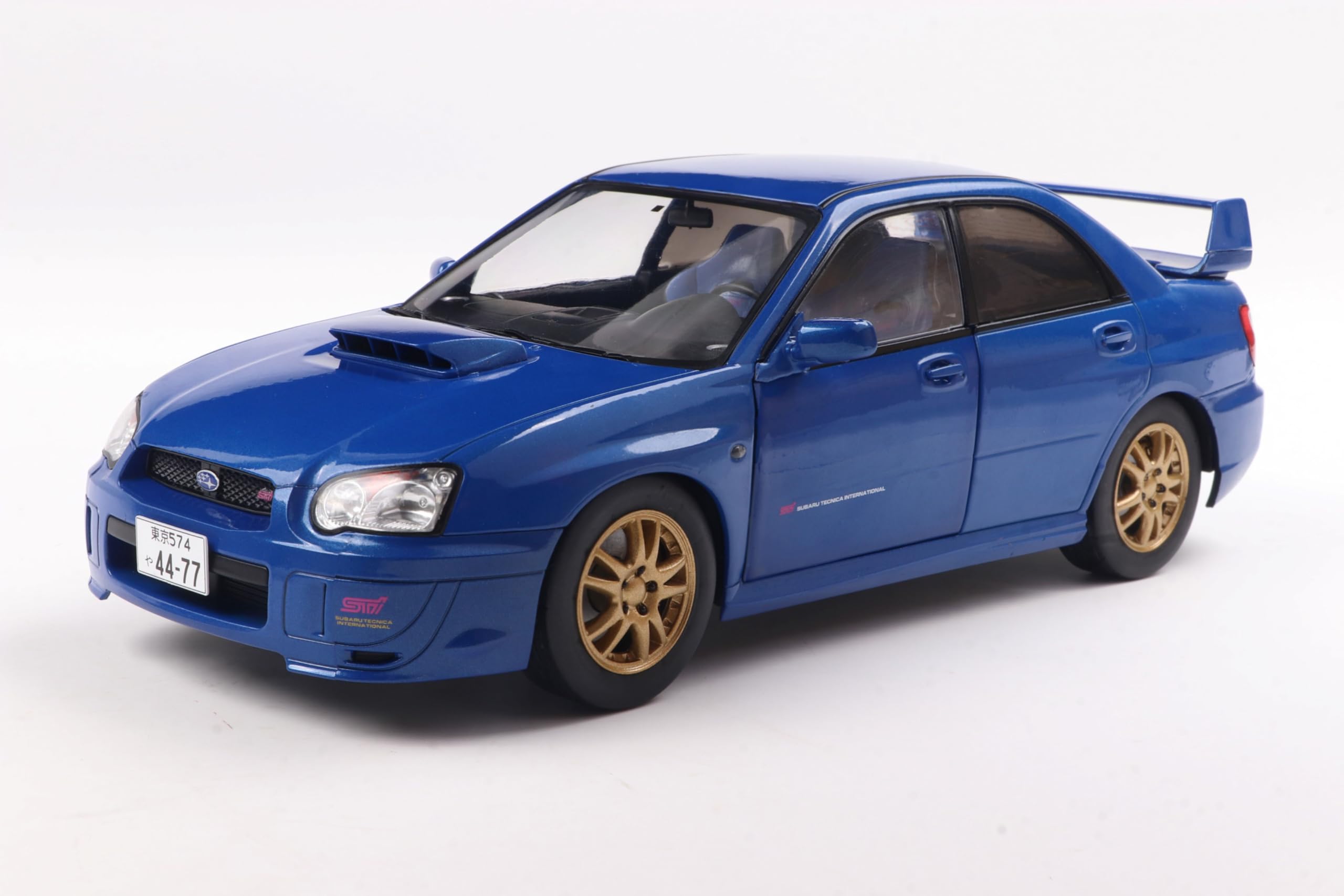 Amazon.com: Subaru Impreza WRX STI 2003 Sonic Blue – 1:18 Diecast